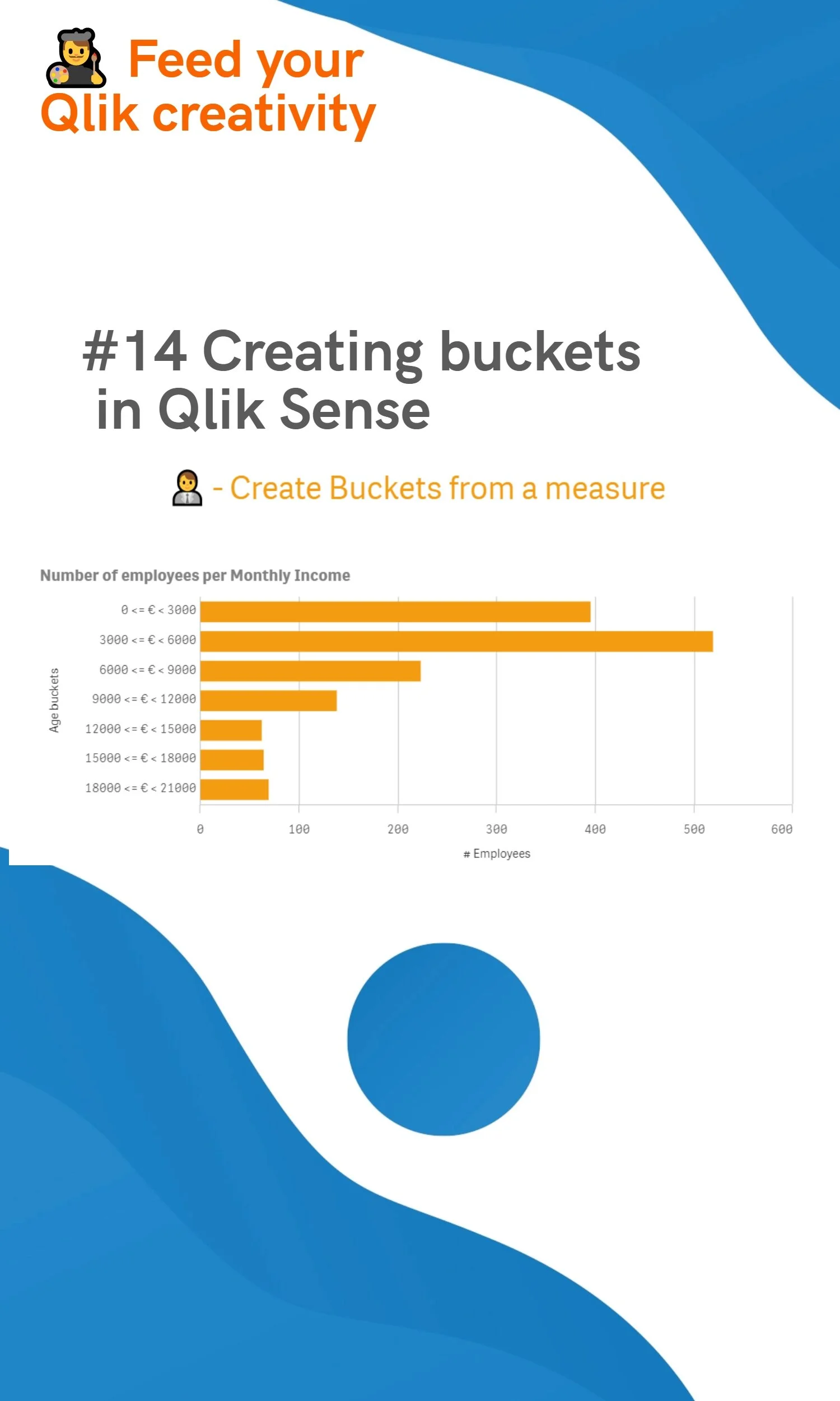 #14 Creating buckets in Qlik Sense
