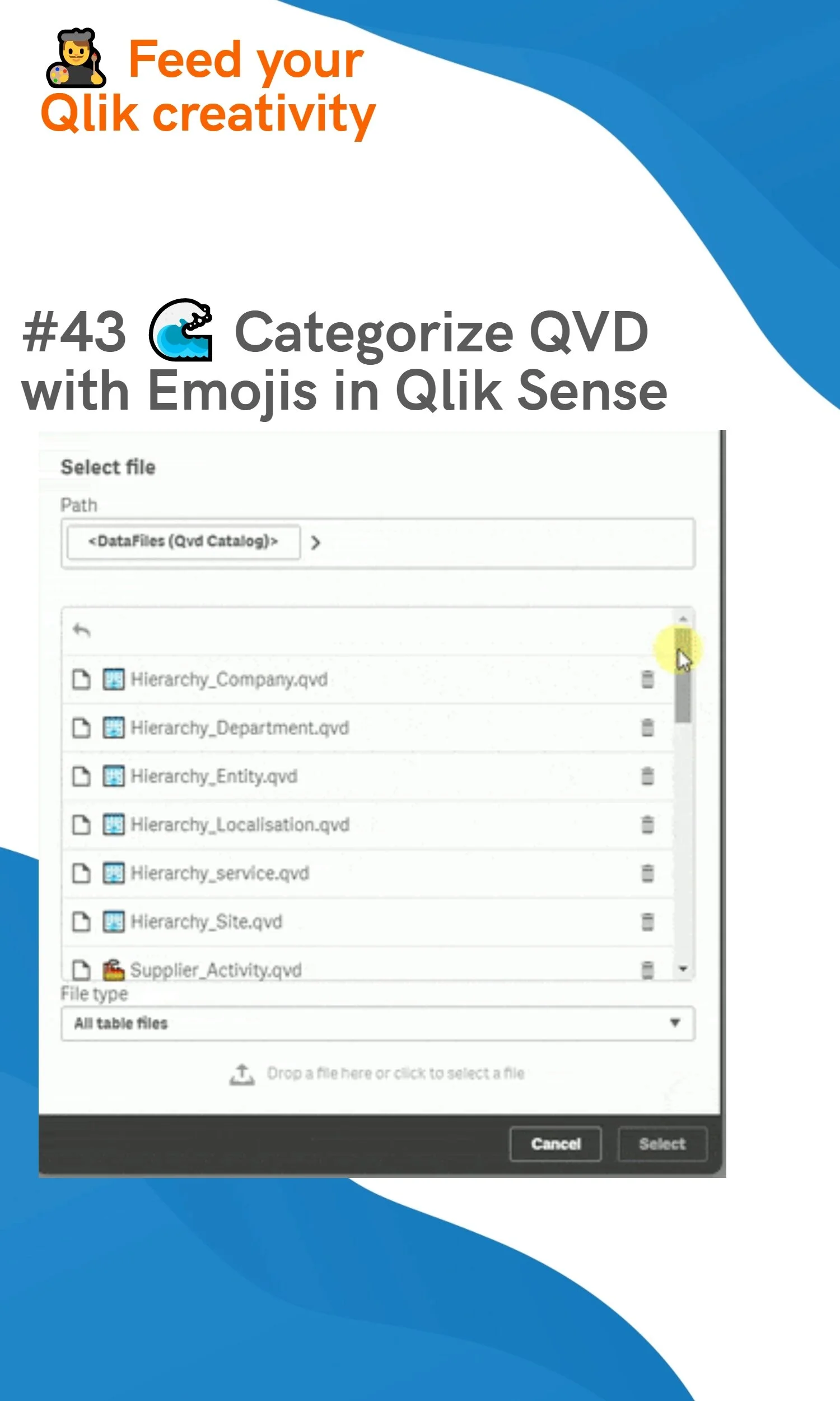 #43 🌊 Categorize QVD with Emojis in Qlik Sense