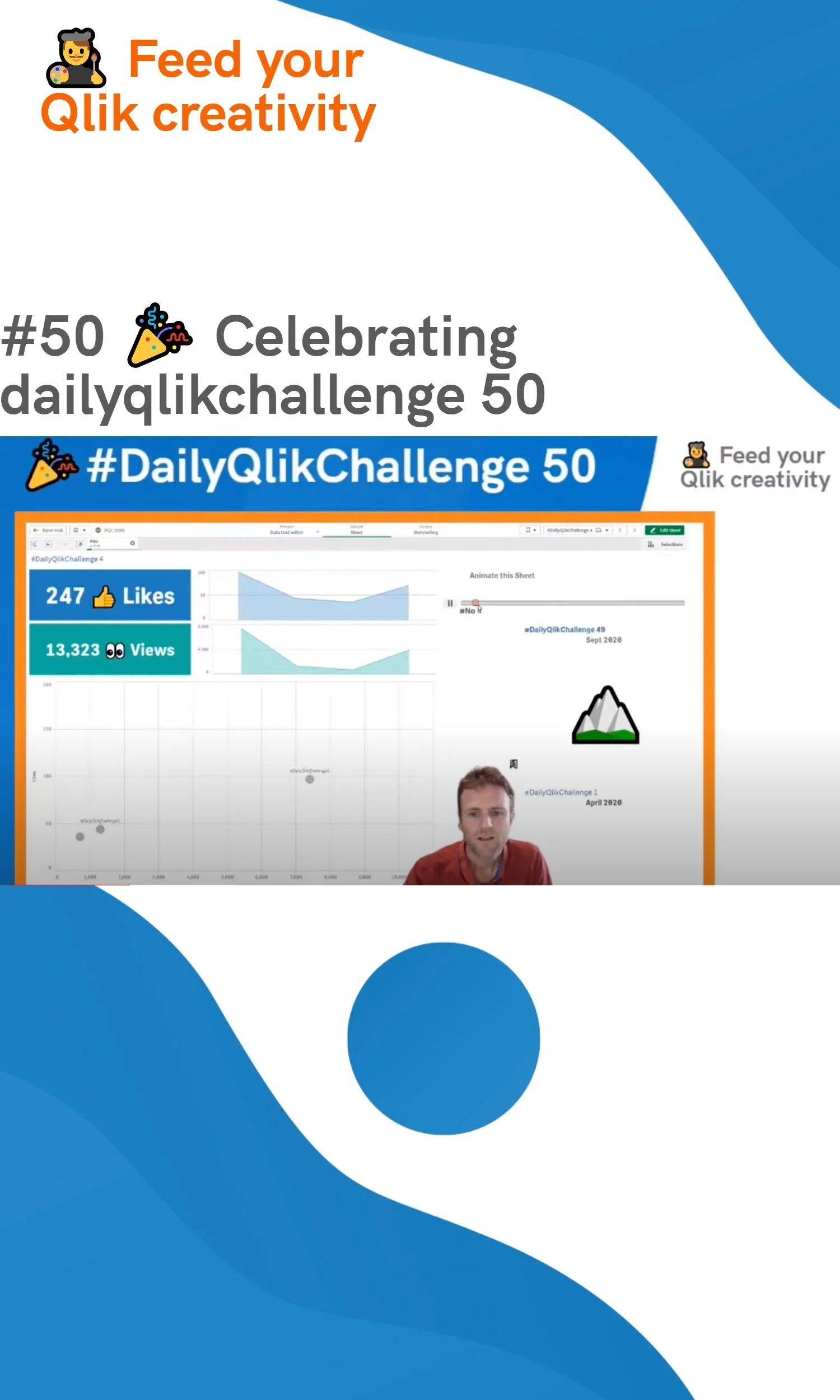 #50 🎉 Celebrating #dailyqlikchallenge 50