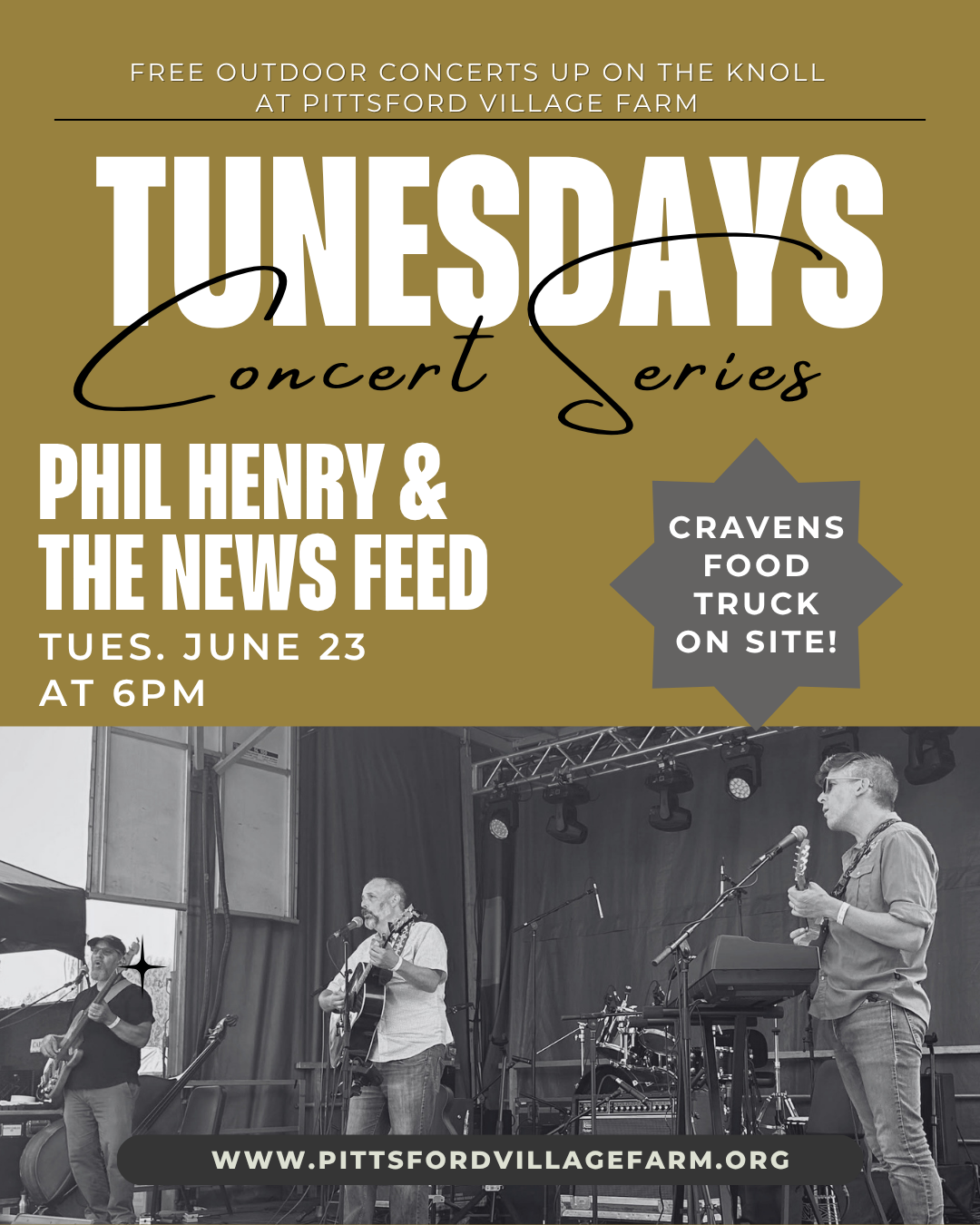 Tunesday Concert: Phill Henry &amp; the Newsfeed