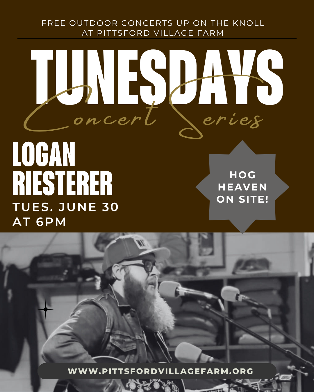 Tunesday Concert: Logan Riesterer