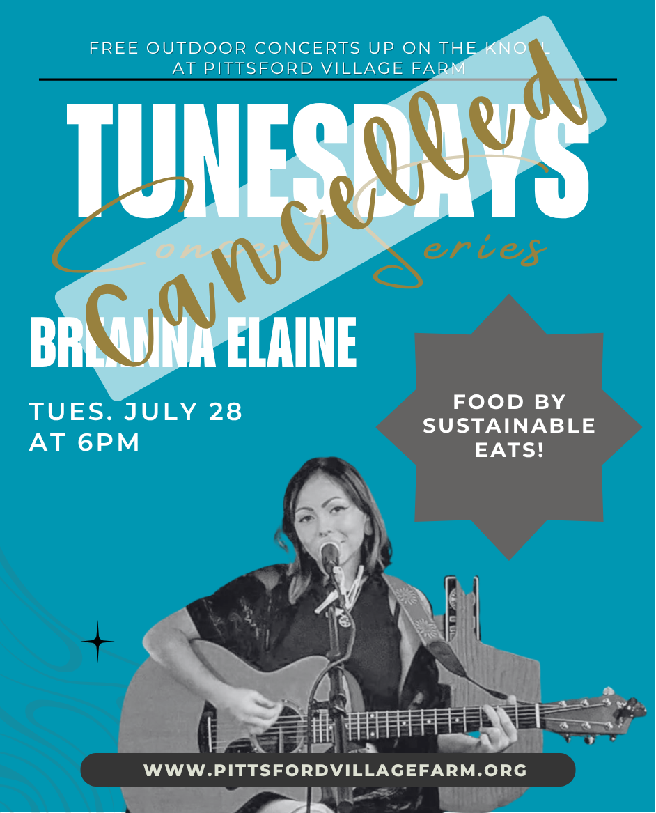 Tunesday Concert: Breanna Elaine--CANCELLED