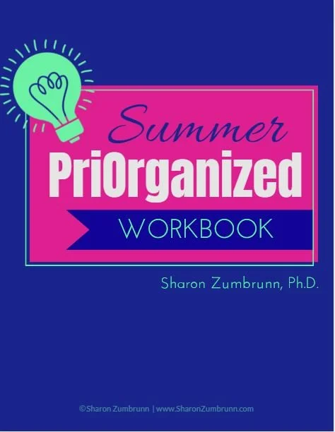 Summer PriOrganized Workbook