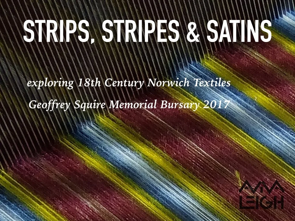 Ten years ago I arrived in Norwich as a ‘stranger’ to begin my textiles degree at the University of the Arts. The first few weeks were spent exploring the city, following a trail I had found on the Norwich Textiles website.