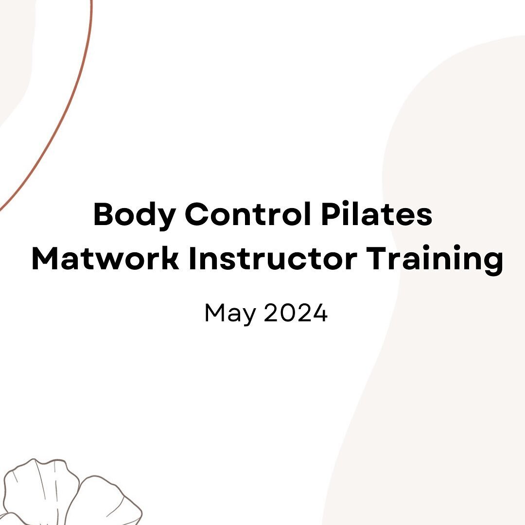 Do you want to become a Pilates Teacher? 
Coco Pilates is excited to be the host studio for Body Control Pilates South Africa, Teacher training 2024. 

DM us if you would like to learn more 👯&zwj;♀️