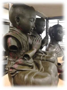 “Baby Buddha” in wax