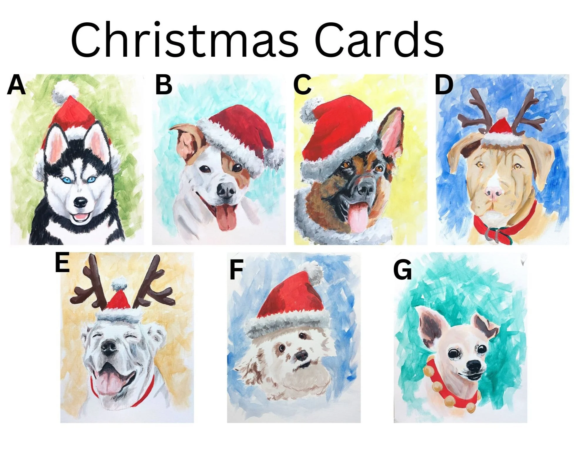 Furry Friend Christmas Cards