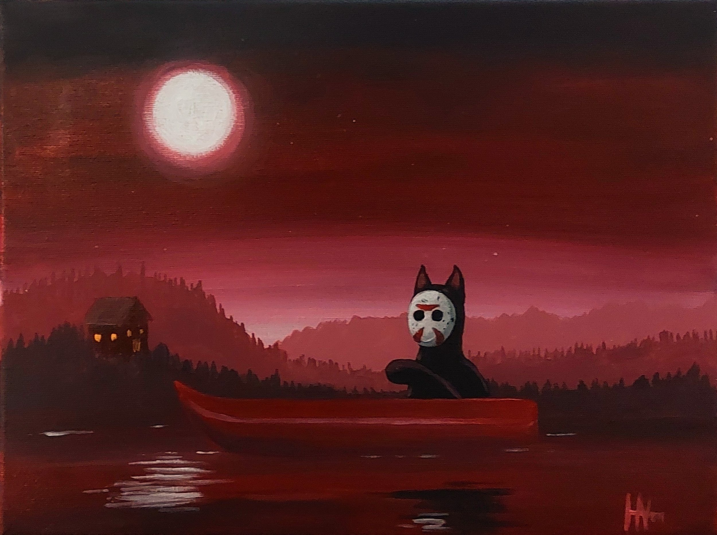 Kitty Jason Friday the 13th — The Open Palette