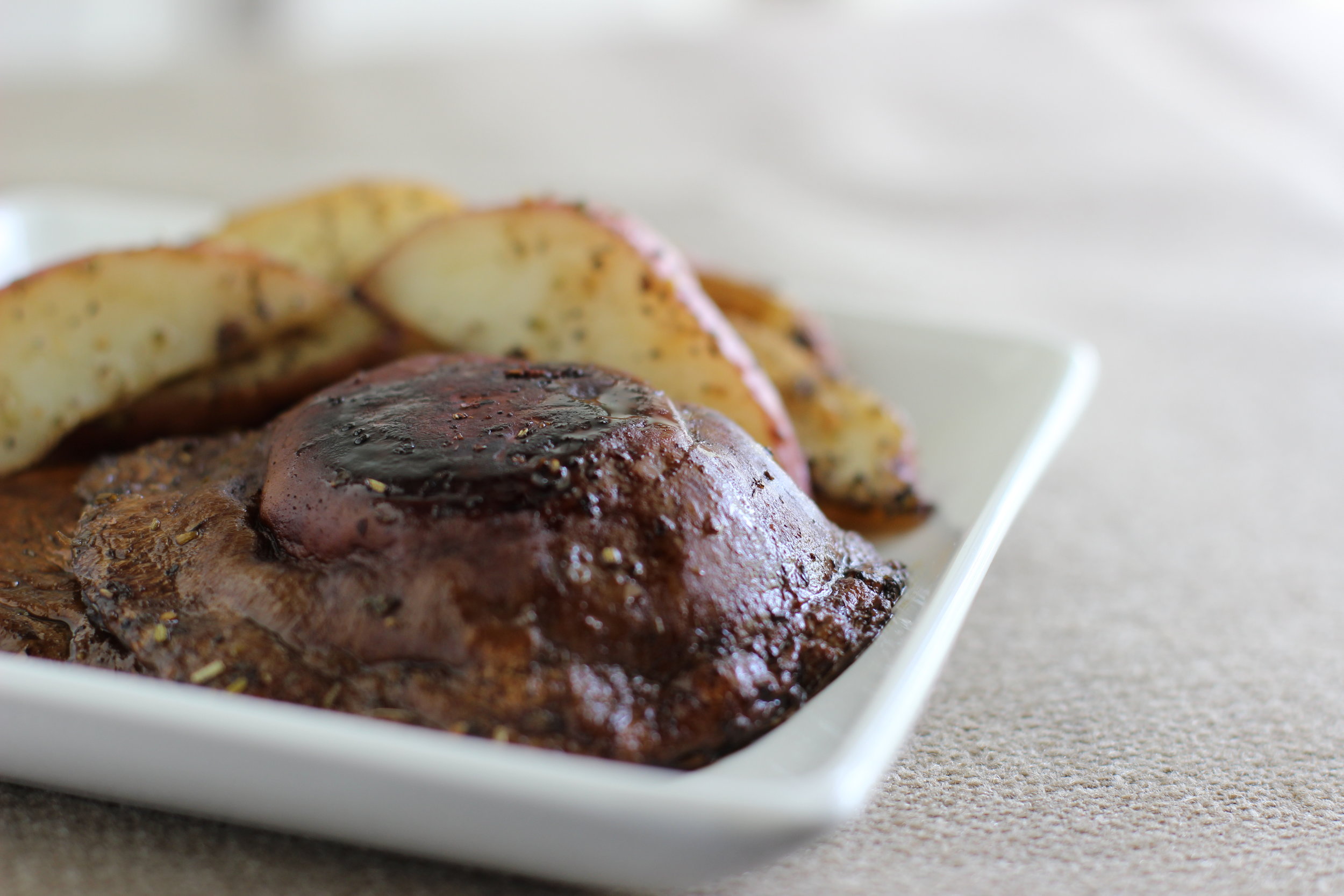 Marinated Portobello Mushroom Steaks