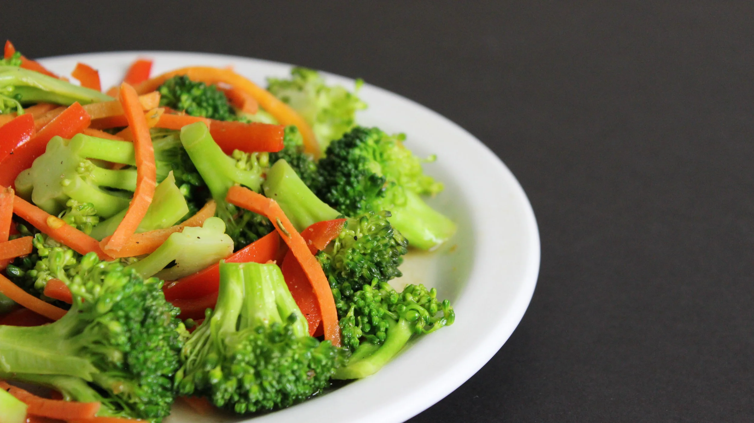 Steamed Vegetables with a Vegan Herbed Butter Sauce