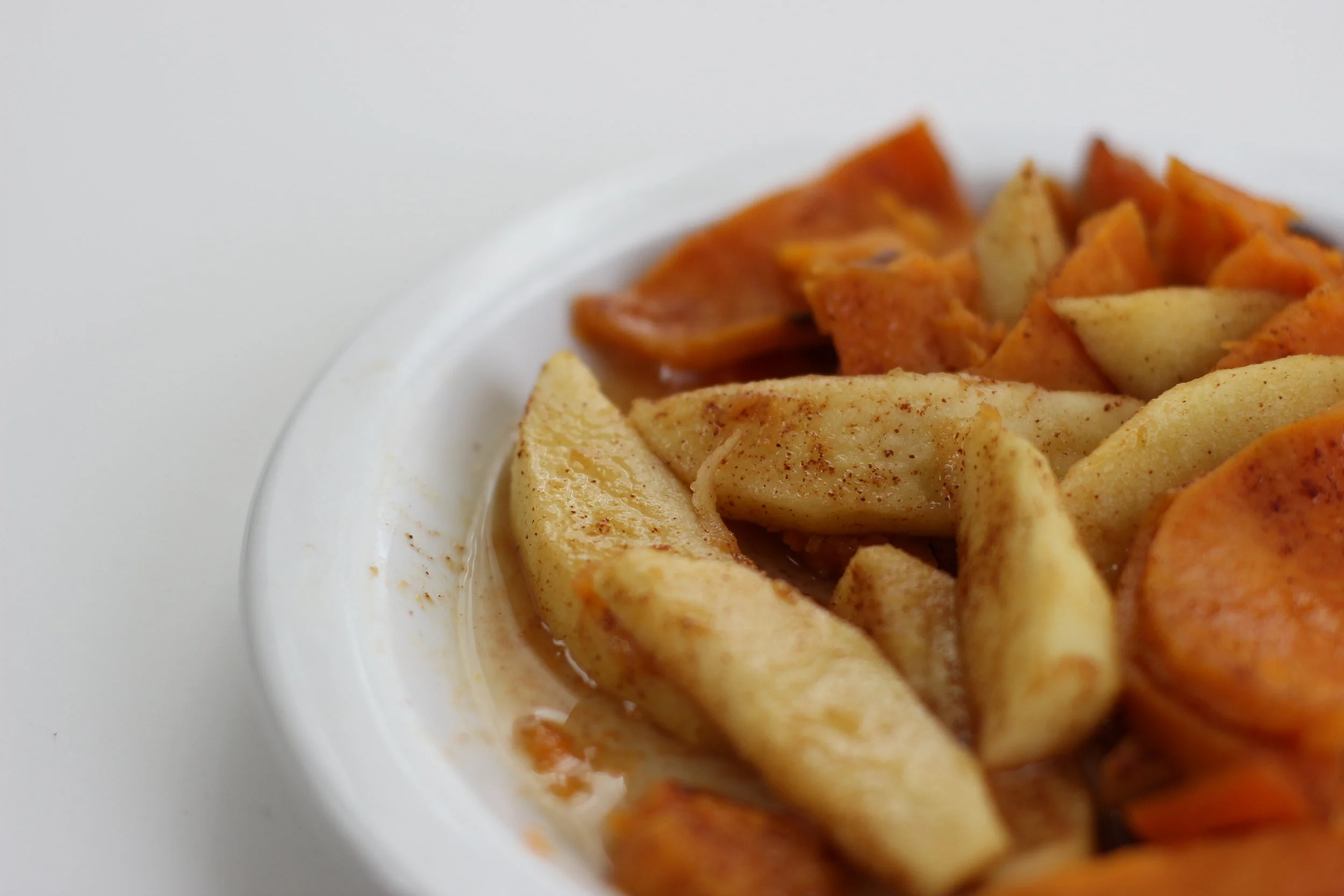 Candied Sweet Potatoes and Apples