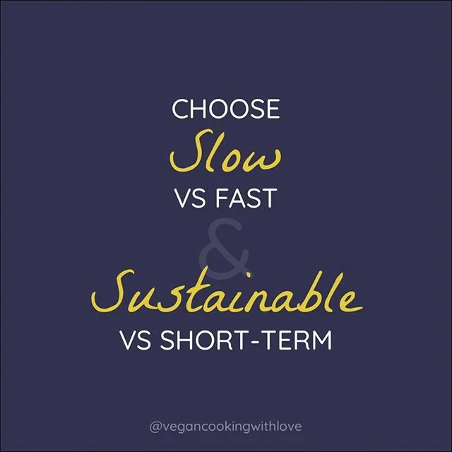 There's no race to the finish line, as long as you have a plan to get there. Going vegan is a process, and sometimes a journey. You don't have to get there in 7 days or 30 days or even 90 days. Choose a time frame that works for you, and make progres