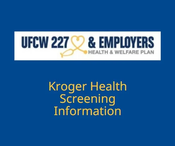 Health Screenings 2019 for Kroger Members