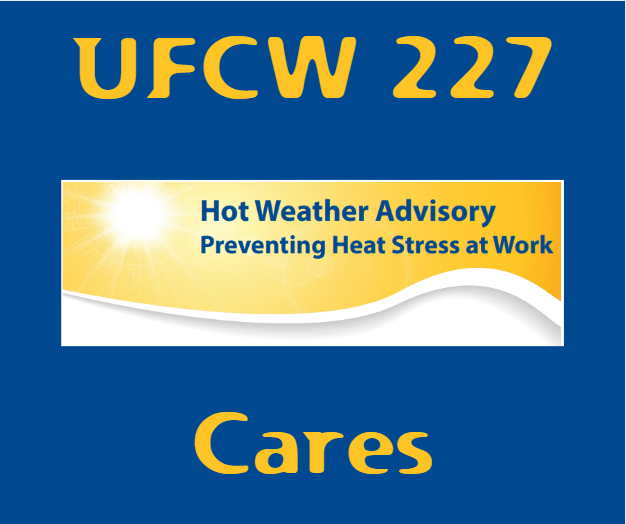 Preventing Heat Stress at Work: Hot Weather Advisory!