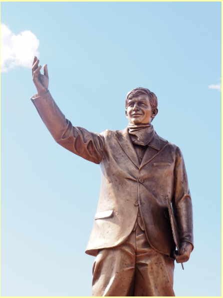Most of the workers he fought for were immigrants from Italy, Greece, Serbia and Mexico. Louis Tikas Monument -- Trinidad, Colorado.