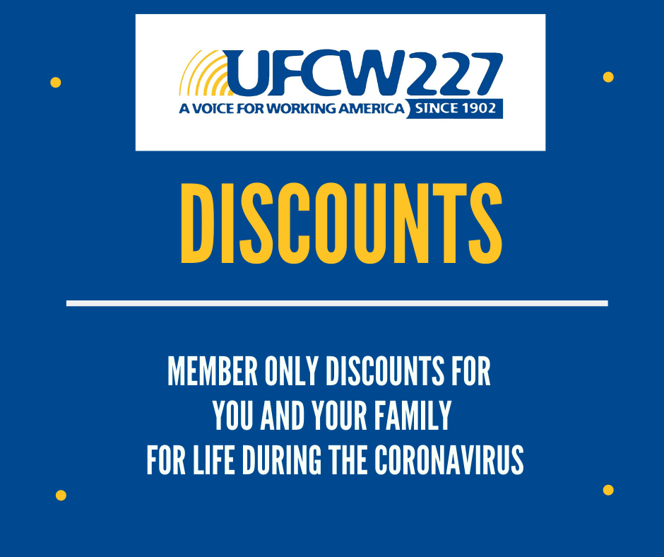 Member Discounts During Coronavirus
