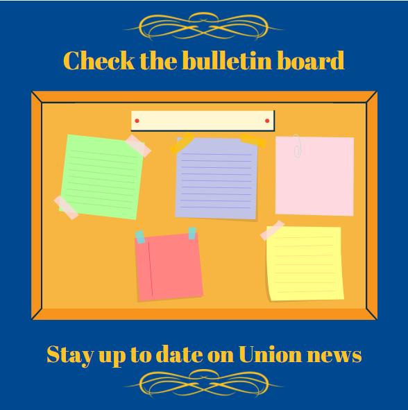 Union Bulletin Boards: How to find important information