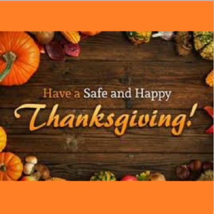 Thanksgiving 2020: May Your Holiday Be Happy, Healthy and Safe