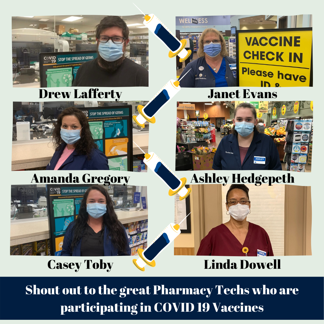 UFCW 227 Members getting the vaccine out