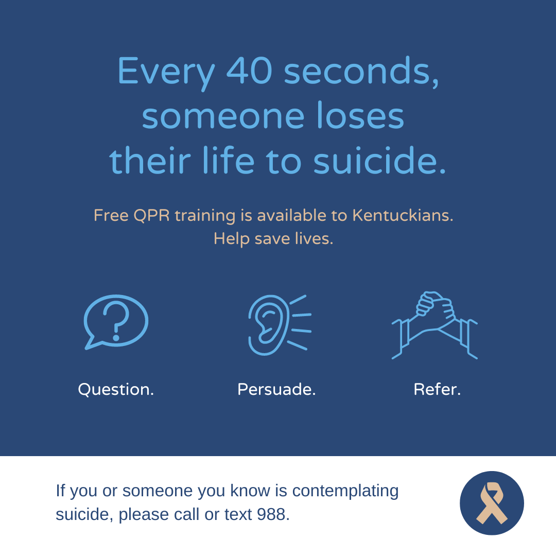 Free Suicide Prevention Training from The University of Kentucky