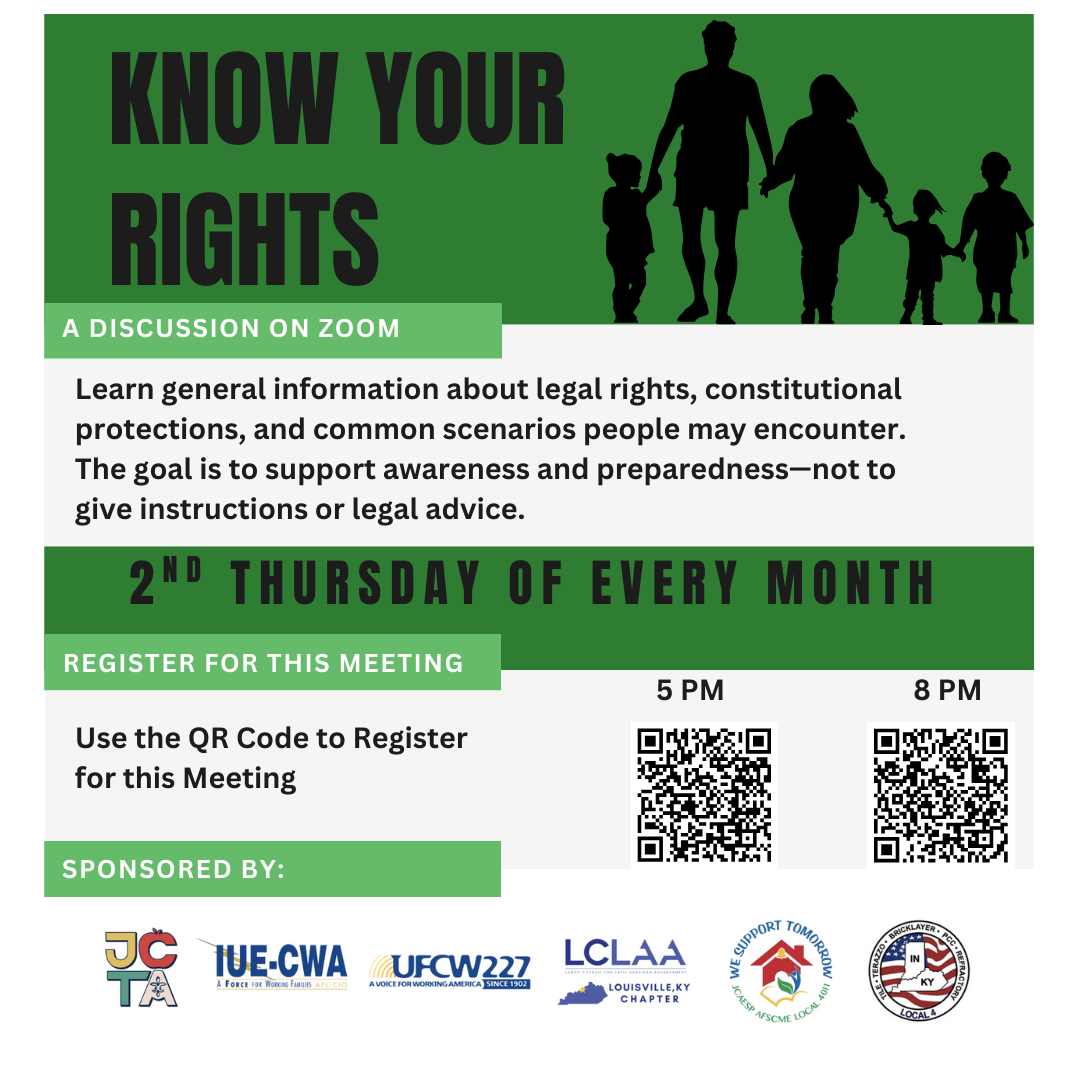 Know Your Rights Training