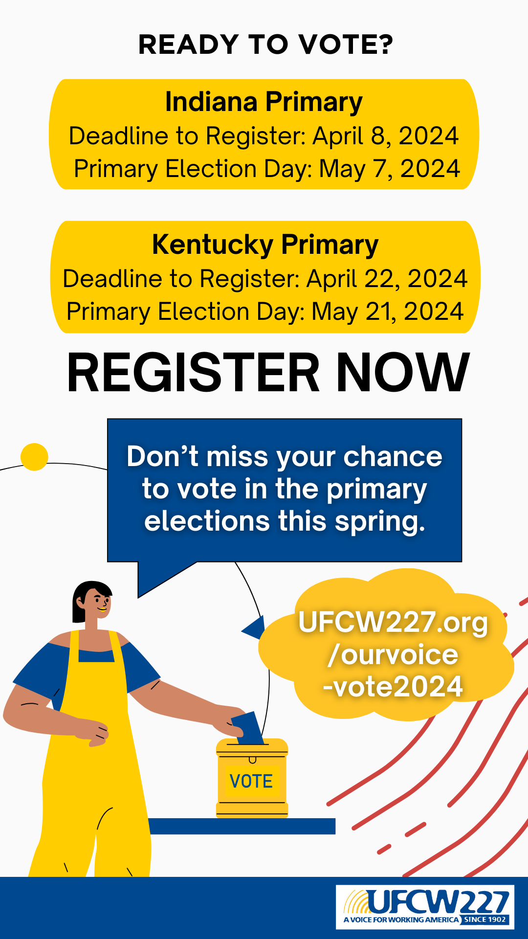 Are you ready to vote in the 2024 Primary Elections? — United Food and
