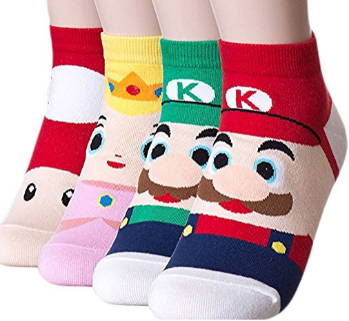 Super Mario Socks 