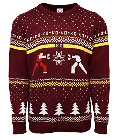 Street Fighter Christmas Jumper