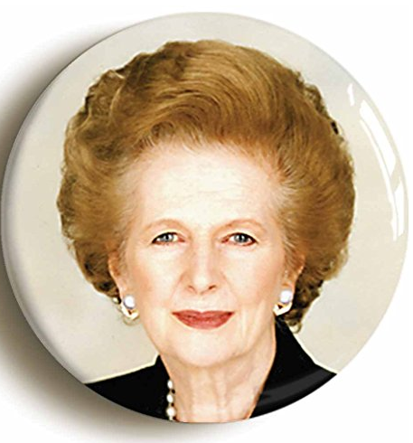 Margaret Thatcher Badge 