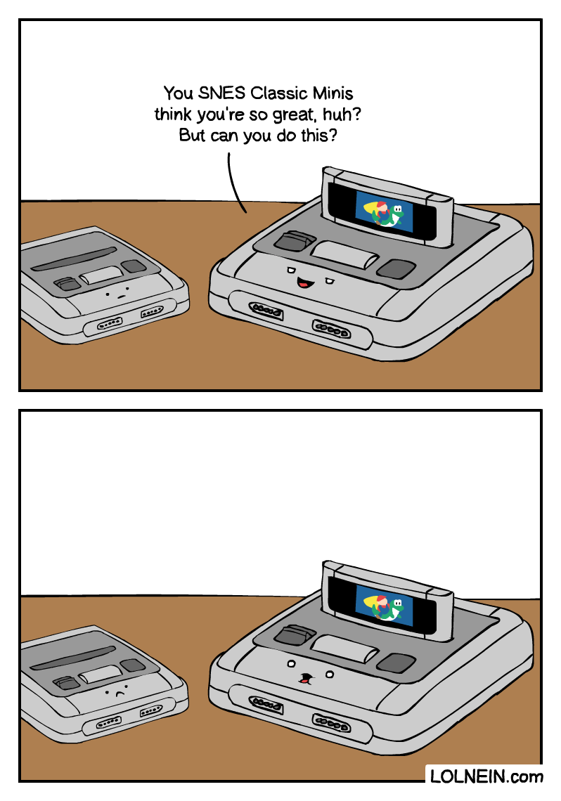 snes mini versus snes original.gif