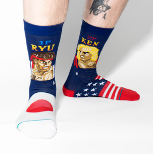 Street Fighter Socks 