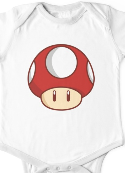 Mario Mushroom Baby