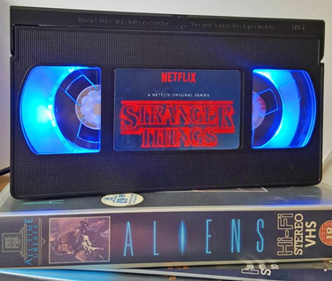 Stranger Things VHS Lamp