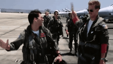 tom cruise high five.gif