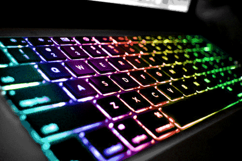 gaming keyboard rgb lights.gif