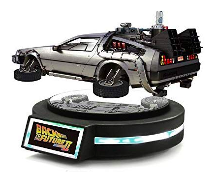 Back to the Future Floating Delorean 