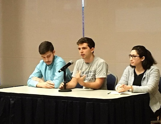Adam, Cole and Lande (from left to right)