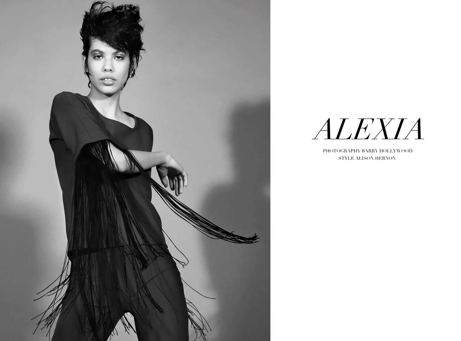 Twiggy Fringe Top & Twiggy Fringe Pants by Arianne Elmy