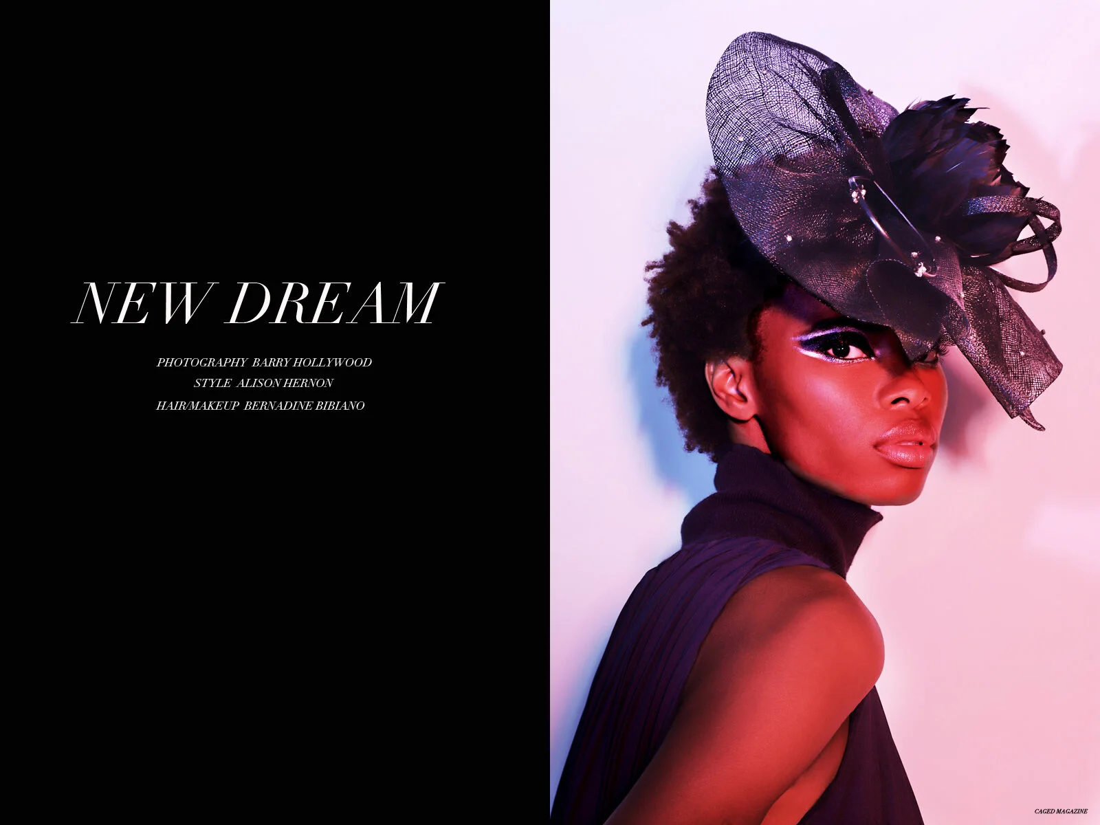 Hat by Lisa Shaub, Dress by Noon by Noor