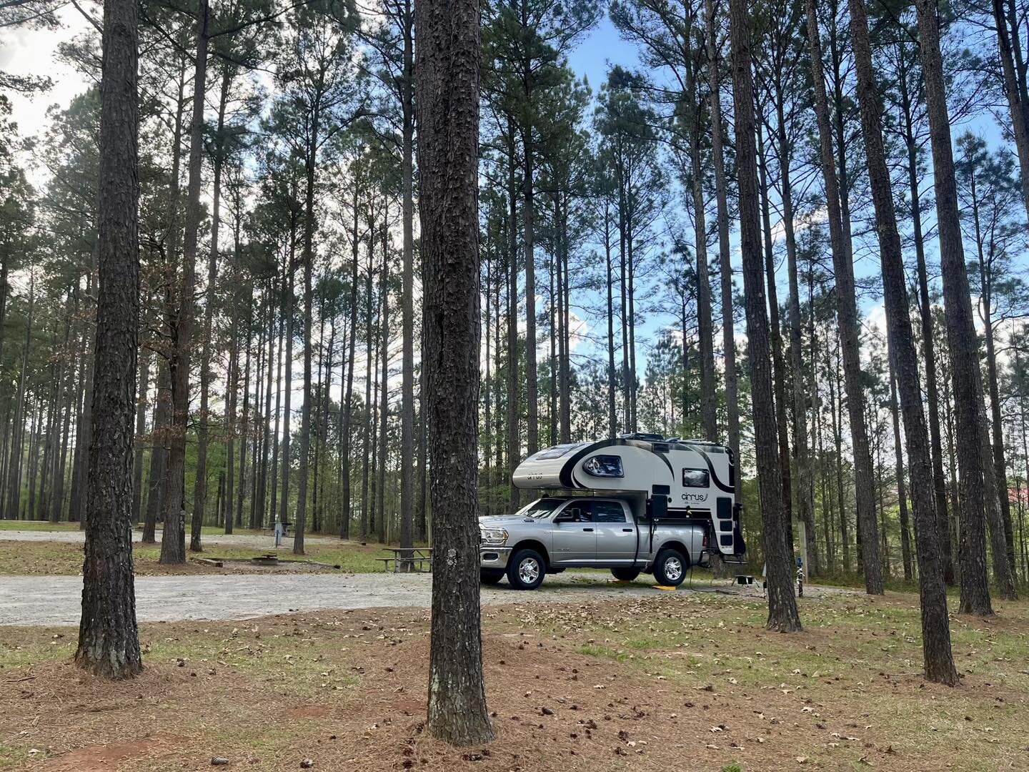 No, this isn&rsquo;t Central Oregon&hellip;it&rsquo;s Georgia! We often see surprising similarities in places so far apart.  #vagabonds #travelgram #exploremore #vagabond #traveladventures #wheretonext #nucampfamily #nucamprv #letsgoeverywhere #seeth