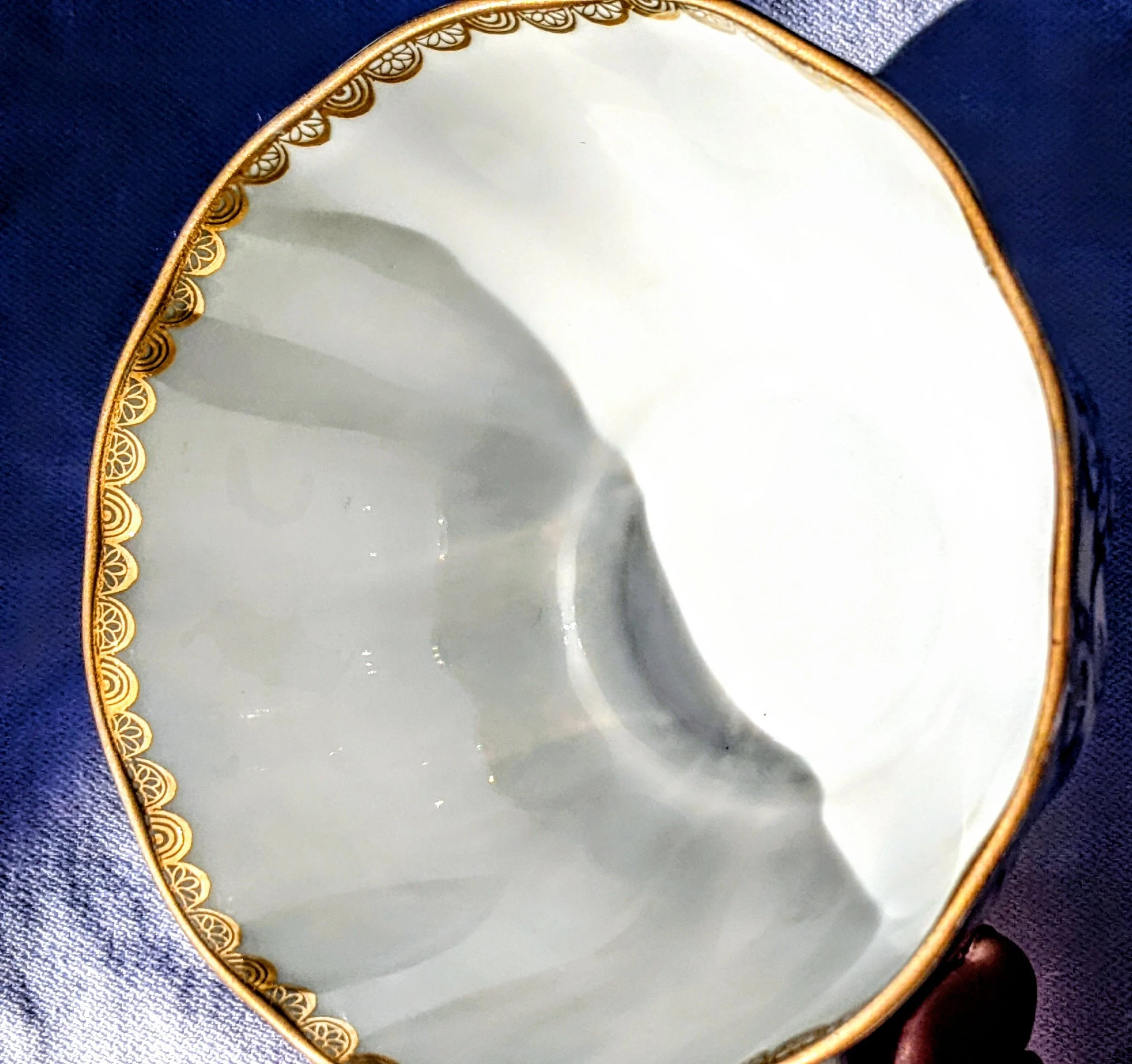 Lomonosov Tulip Bindweed Teacup and Saucer - KNA Wine