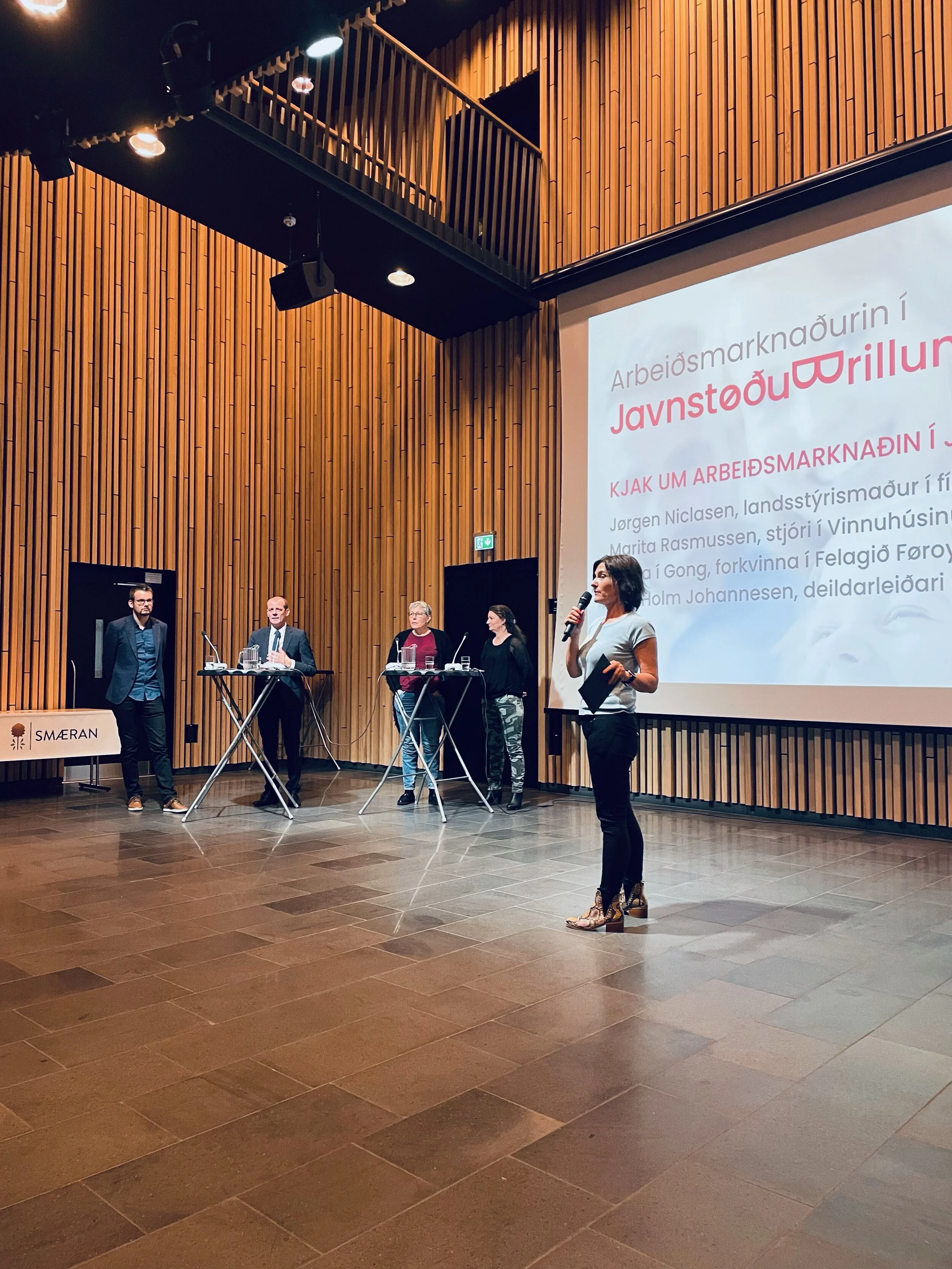 Arbeiðsmarknaðurin viðgjørdur í javnstøðubrillum