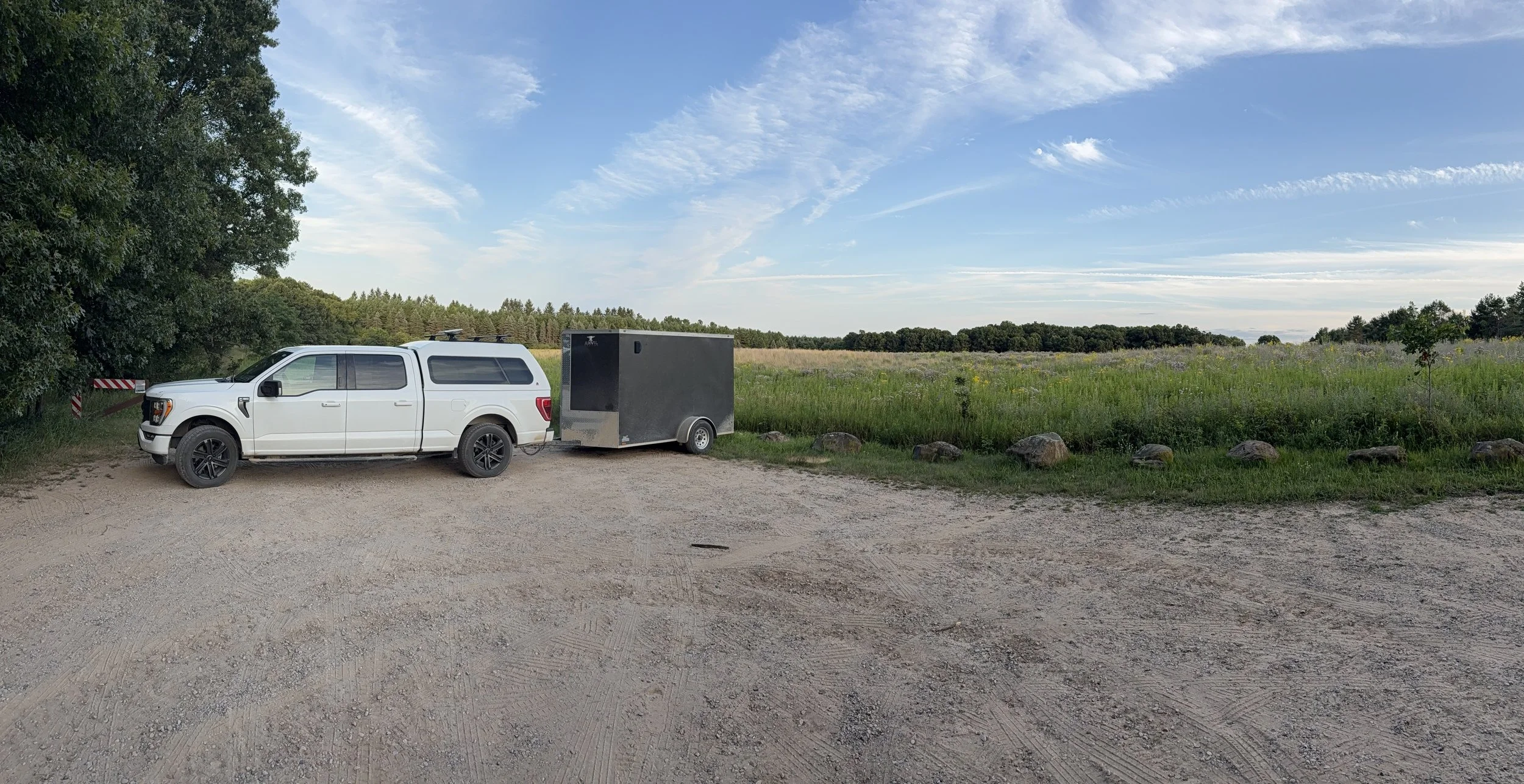 Rural Wisconsin Camp Spot
