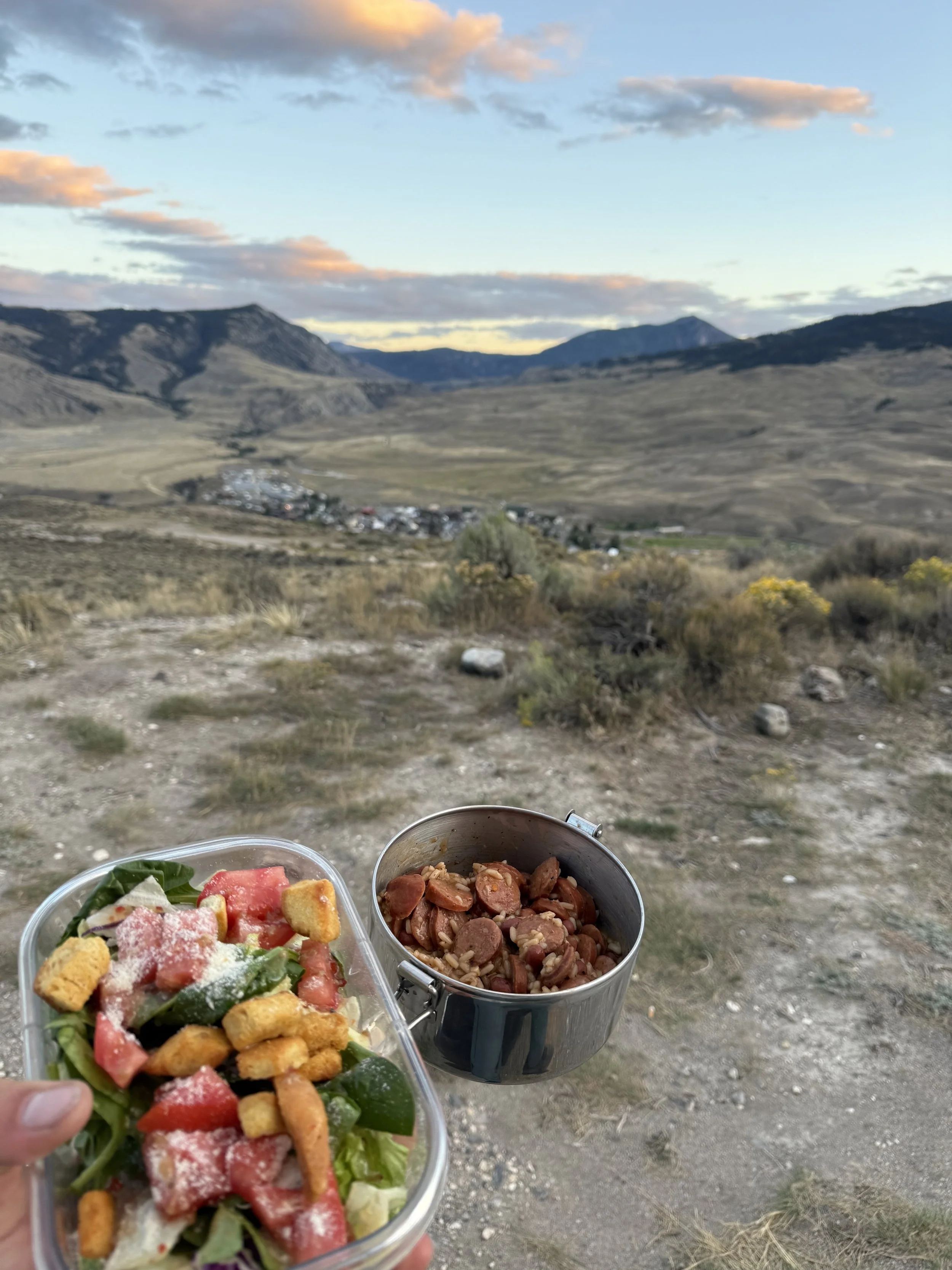 Quick Dinner in Gardiner, MT