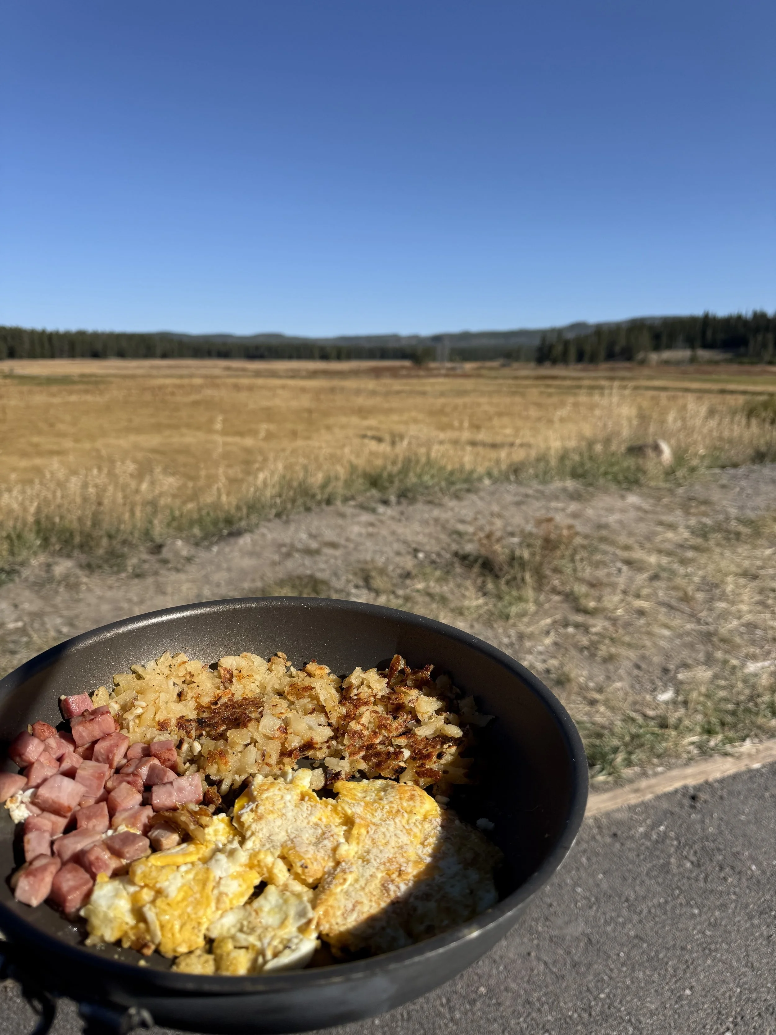 Brunch in Yellowstone