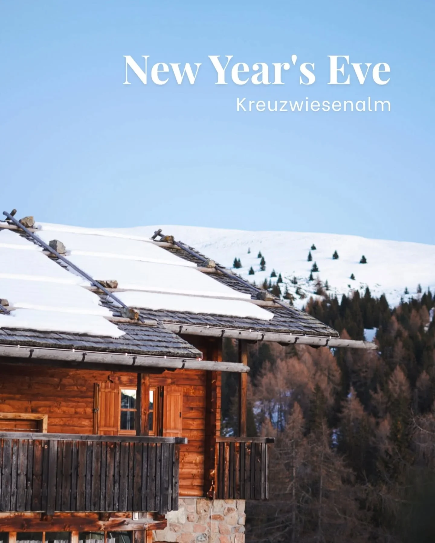 POV: You spend New Year&rsquo;s Eve at a mountain hut in northern Italy ✨🏔️

The kind of day that unfolds slowly and somehow still flies by. A midday hike up to the hut, warming up with Speckkn&ouml;del soup (soooo good), chasing sundowner light, an