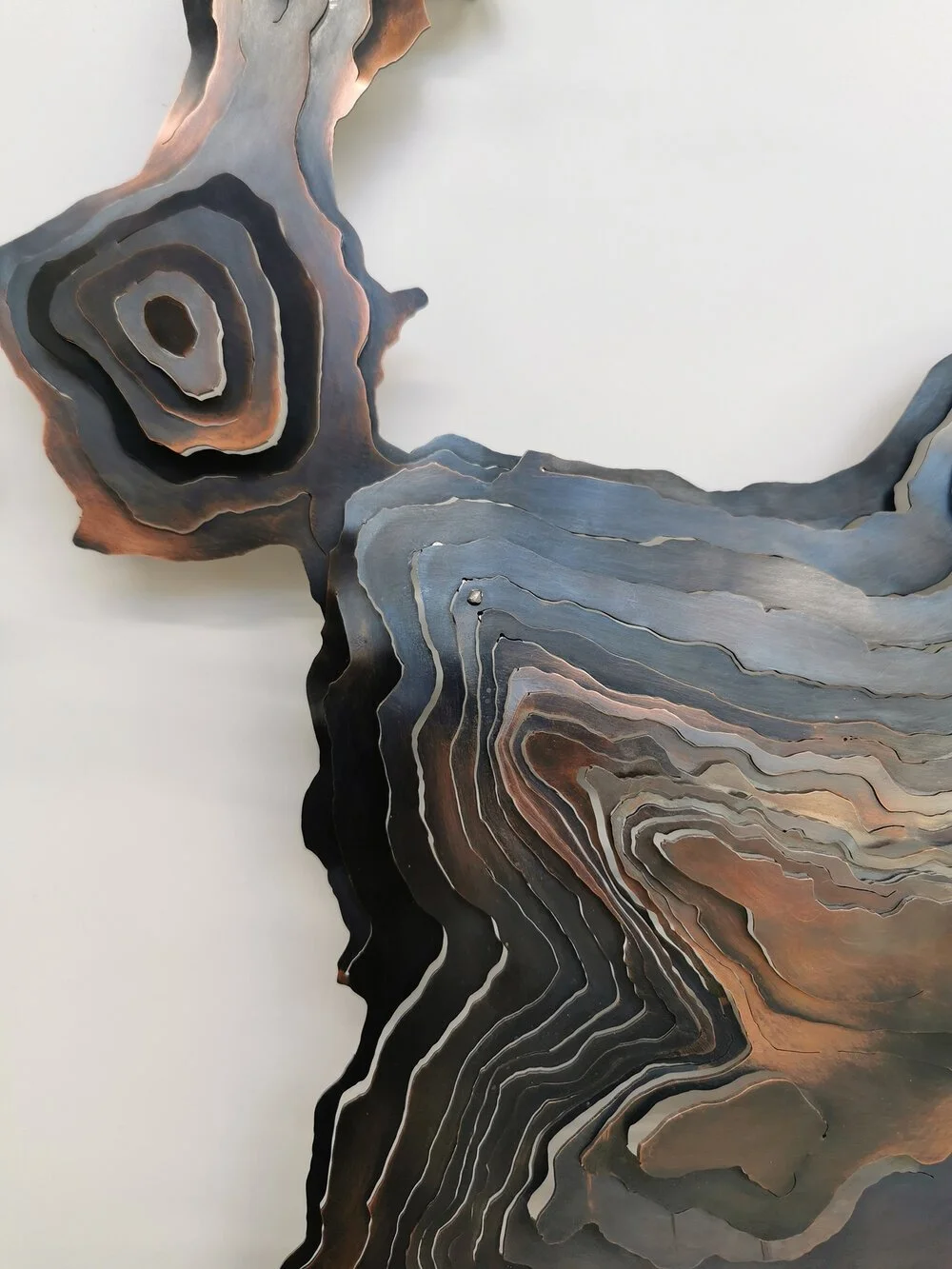 Table Mountain Contour Map Wall Art