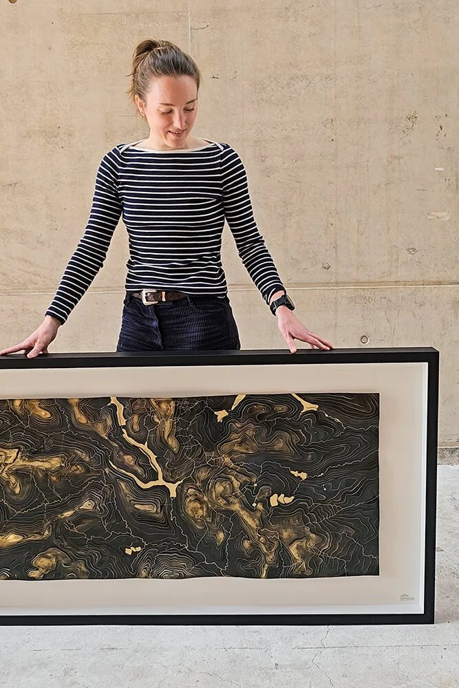 Sheffield to the Peak Extra Large Wall Map