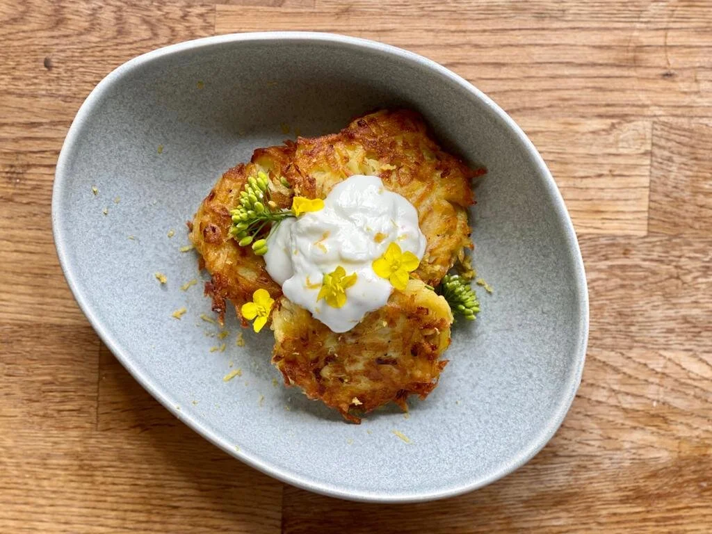 From the Castle Kitchen Easy PanFried Hash Browns — The Palace at Osowa Sien