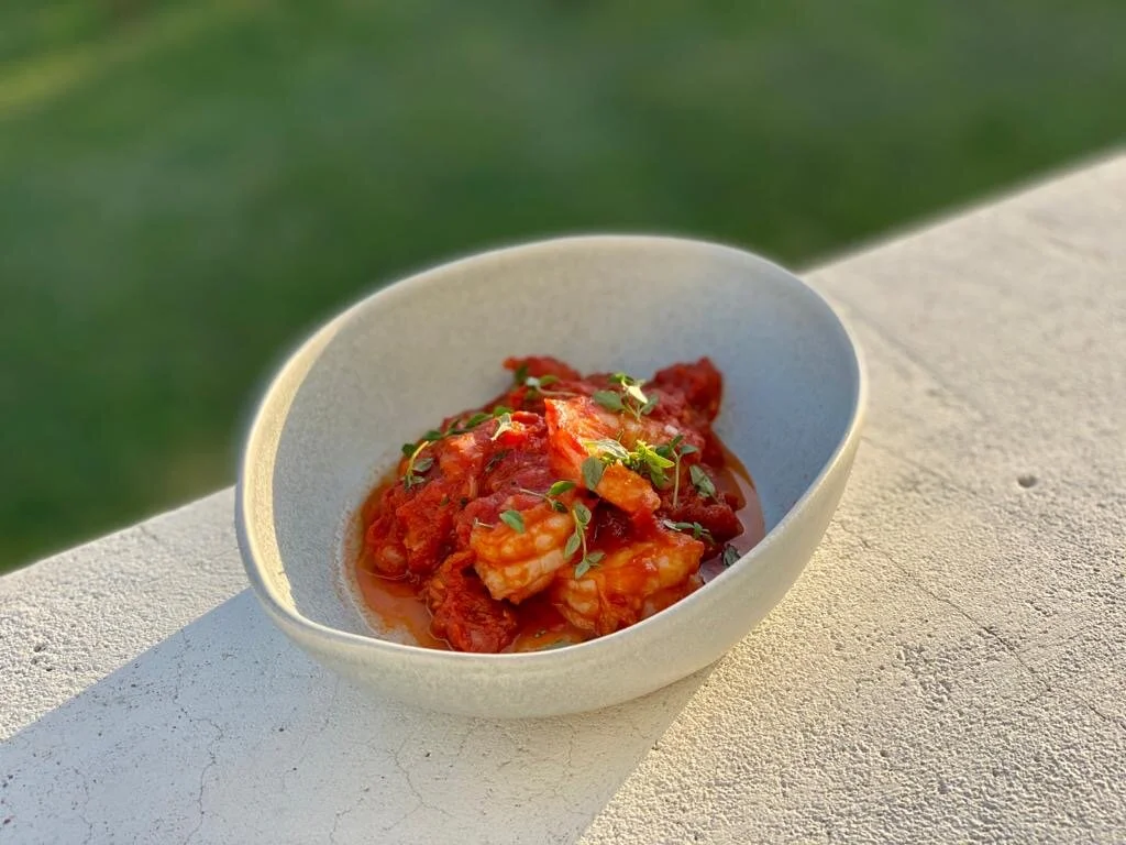 From the Castle Kitchen: Shrimp Saganaki